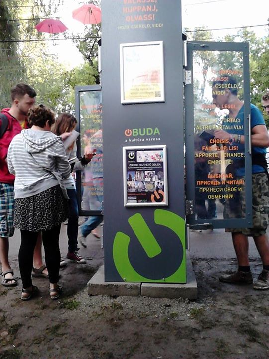 Óbudai KönyvMegálló a Sziget Fesztiválon  2016.
